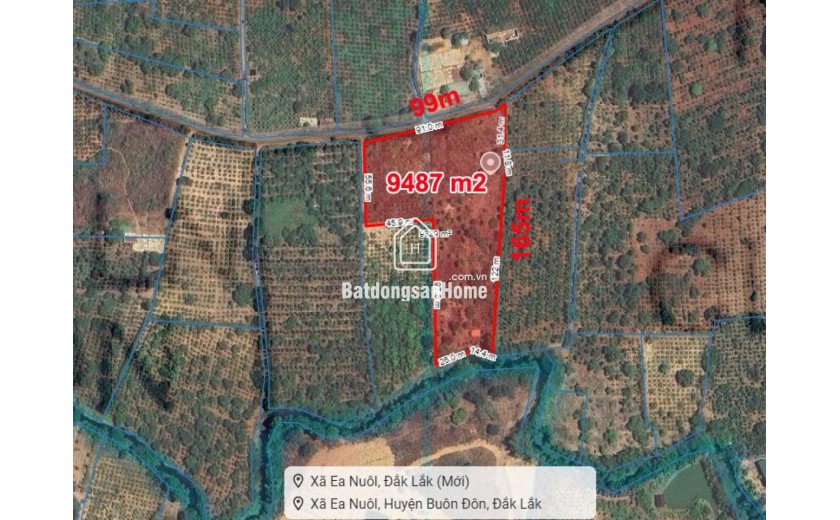 Đất vườn MT 1Ha, có suối – Xã Ea Nuôl Đắk Lắk